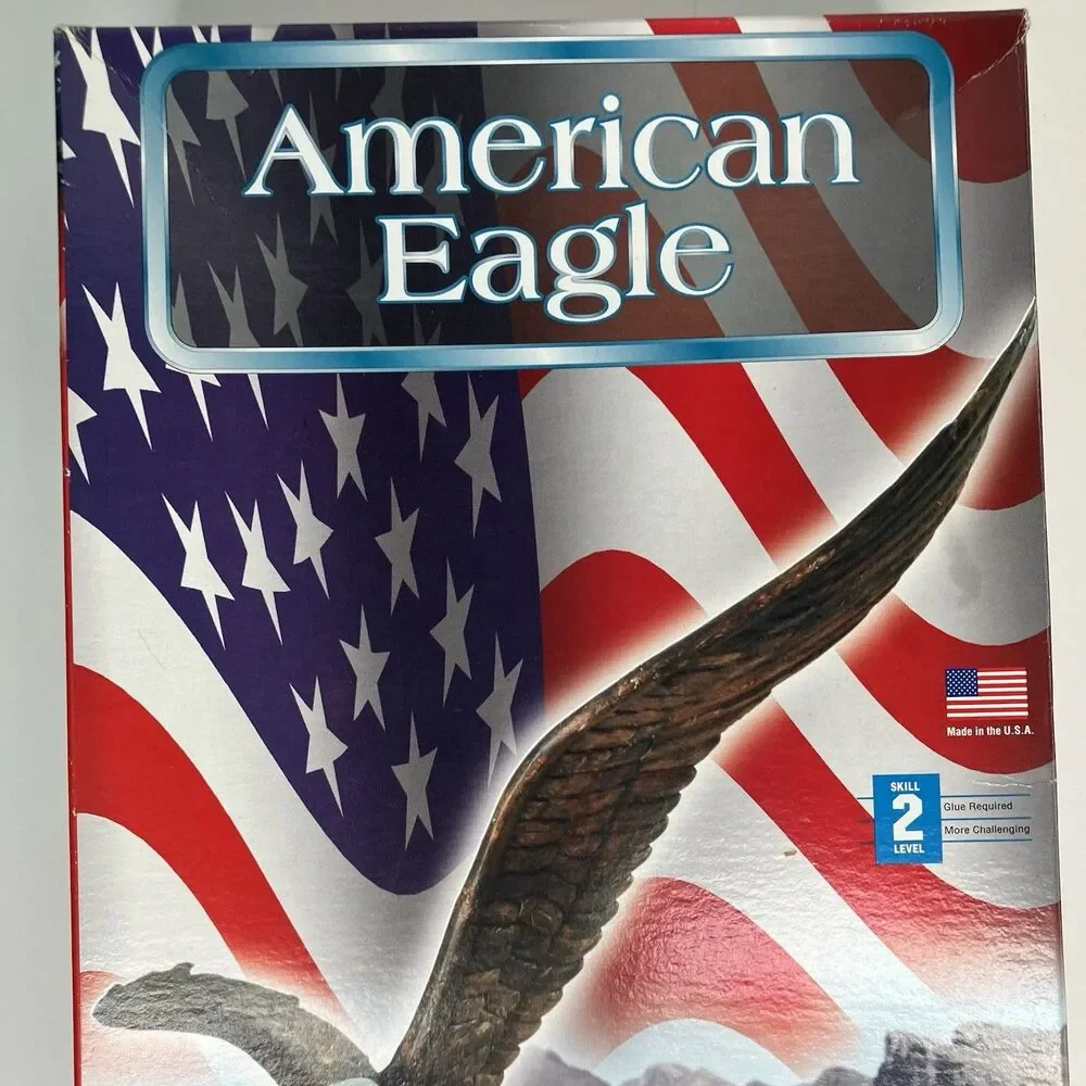Lindberg American Eagle 1/6 Scale Model Kit #70315 - 12